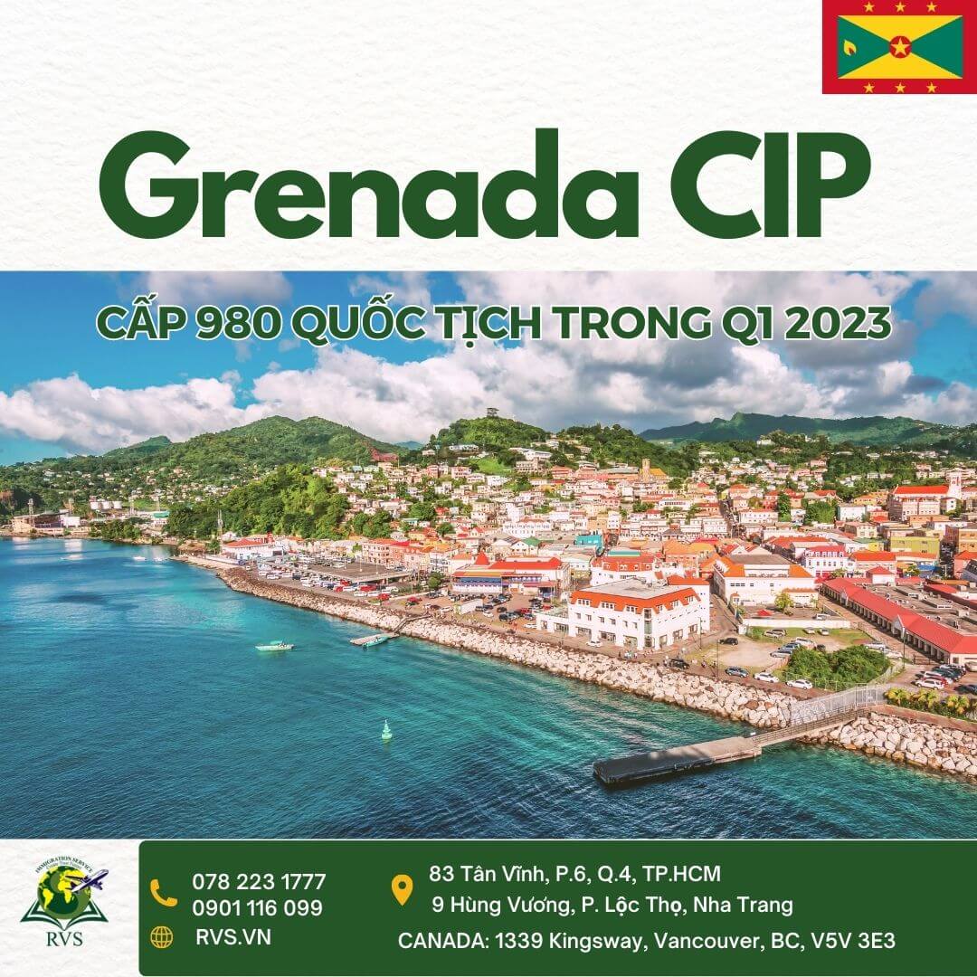 Read more about the article Chương trình Quốc tịch Grenada tiếp tục lập kỷ lục trong Quý 1 năm 2023