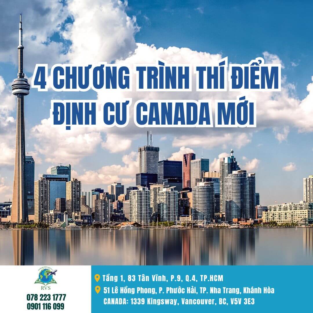 Read more about the article 4 chương trình thí điểm định cư Canada mới công bố