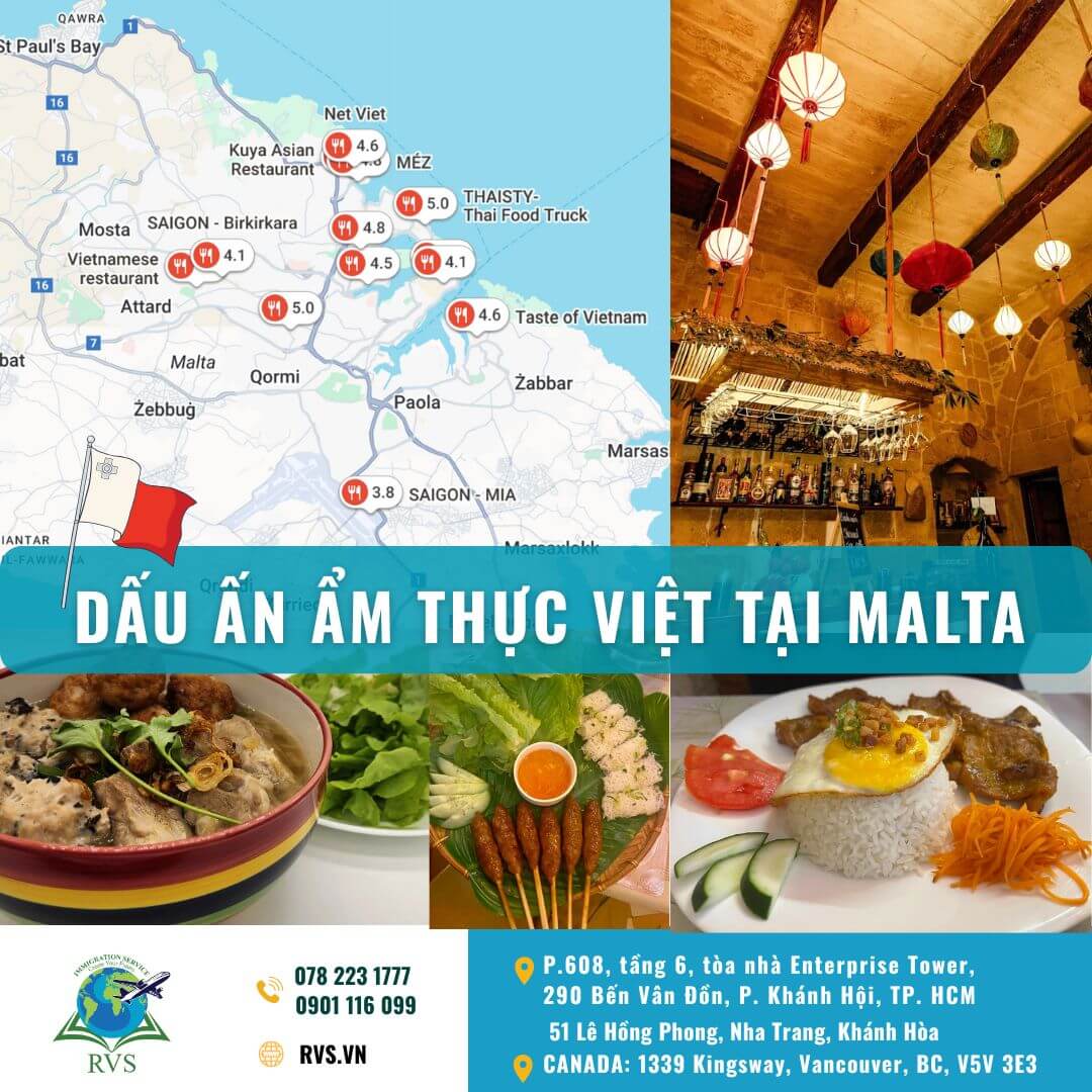 Read more about the article Dấu ấn ẩm thực Việt Nam tại Malta