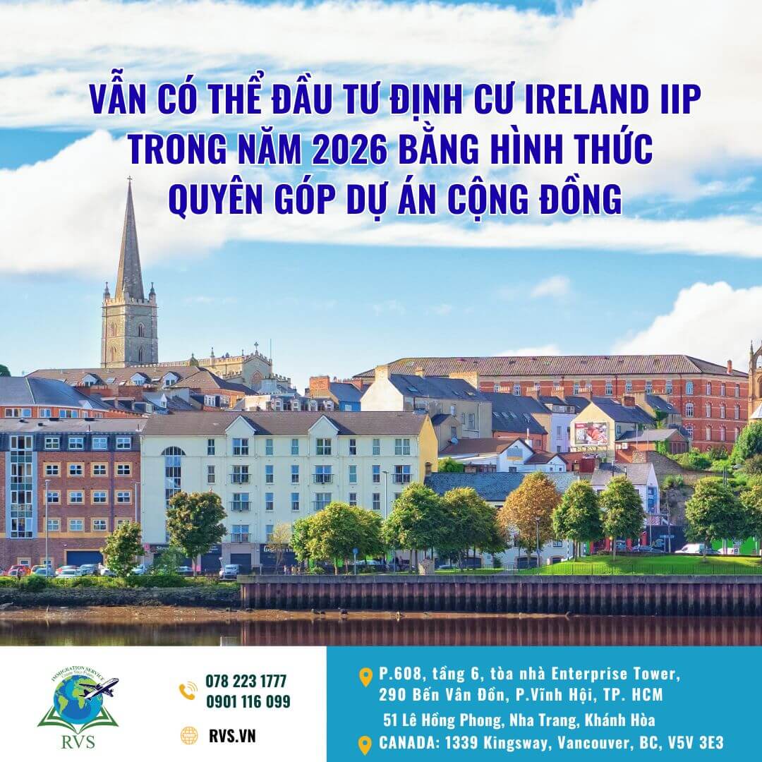 Read more about the article Vì sao số suất đầu tư Chương trình Đầu tư Định cư Ireland khan hiếm trong năm 2026?