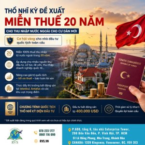 Đầu tư quốc tịch Thổ Nhĩ Kỳ