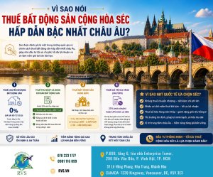 Thuế suất ưu đãi dành cho mua bán bất động sản Cộng Hòa Séc