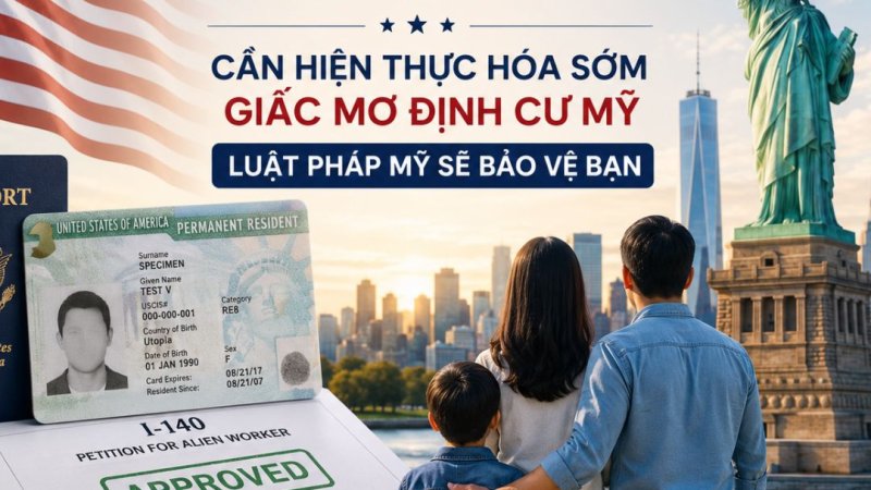 EB3 là chương trình định cư Mỹ phù hợp nhất với người Việt.
