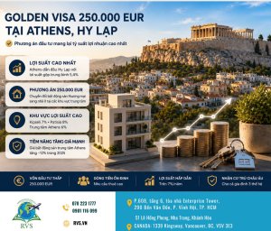 Bất Động sản Golden Visa Athens Hy Lạp