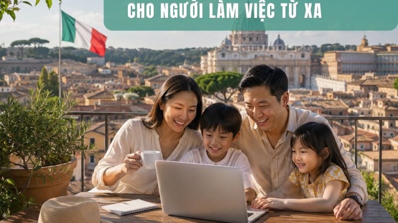 Digital Nomad Visa Ý
