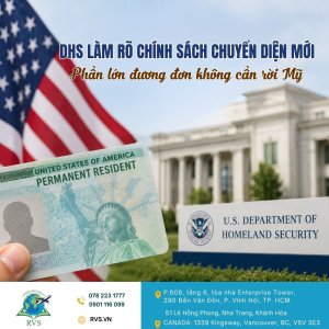 DHS lên tiếng về chương trình chuyển diện tại Mỹ