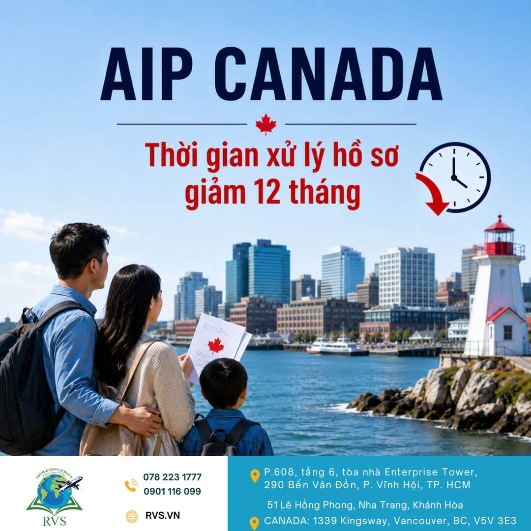 Read more about the article Định cư Canada: Thời gian xử lý hồ sơ Chương trình Định cư Đại Tây Dương (AIP) giảm tới 12 tháng