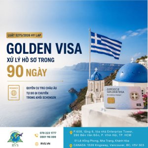 Golden Visa Hy Lạp được xử lý trong vòng 90 ngày kể từ lúc nộp hồ sơ