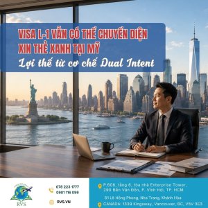 Visa L1 dual intent chuyển diện tại Mỹ