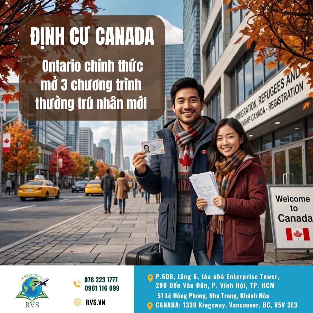 Read more about the article Định cư Canada: Ontario chính thức mở 3 chương trình thường trú nhân mới