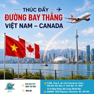 Đường bay thẳng Việt Nam - Canada