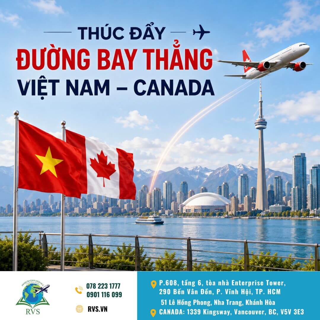 Read more about the article Thủ tướng Canada đề xuất thiết lập đường bay thẳng Việt Nam – Canada: cú hích mới cho giao thương, du học và định cư