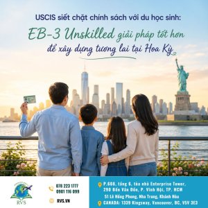 Mỹ siết chặt visa du học, EB3 trở thành con đường định cư lý tưởng.