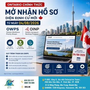Tỉnh bang Ontario mở nhận hồ sơ định cư chương trình mới