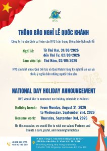 Lịch nghỉ lễ 2/9 của công ty Tư vấn Định cư Toàn cầu RVS