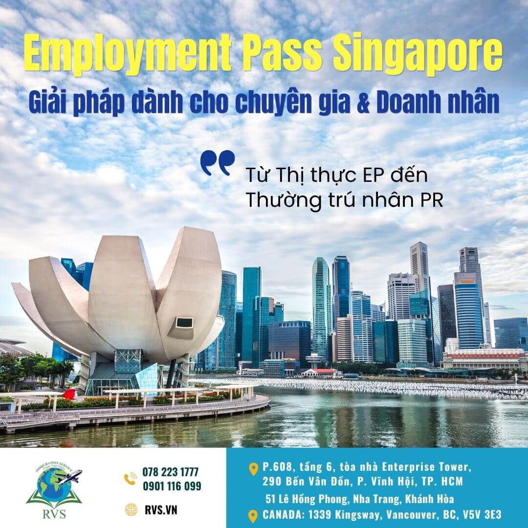 Read more about the article Employment Pass Singapore: Lộ Trình Chuyên Biệt Hướng Đến Thường Trú Nhân