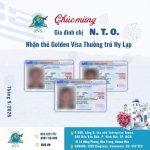 RVS CHÚC MỪNG GIA ĐÌNH CHỊ N. T. O. ĐƯỢC CẤP THẺ GOLDEN VISA THƯỜNG TRÚ HY LẠP
