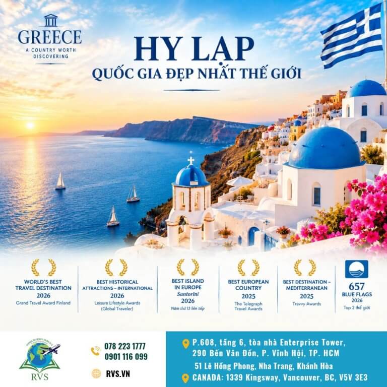 Hy Lạp đạt nhiều giải thưởng quốc tế