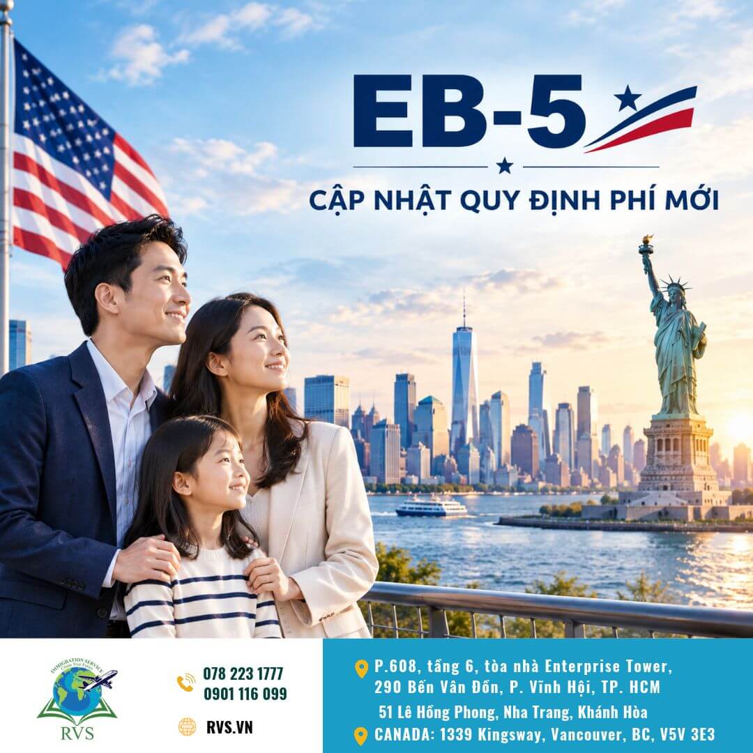 Read more about the article USCIS chính thức tăng phí EB-5, mức phí I-526E tăng 114%